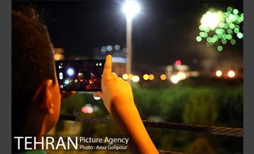 مراسم نورافشانی در شب عید غدیر 8