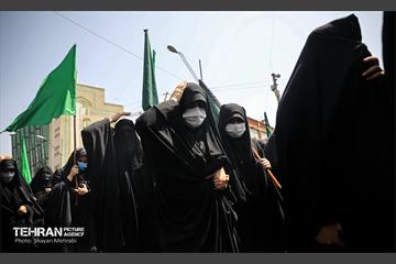خیمه سوزان ظهر عاشورا در چهار راه گلوبندک  36