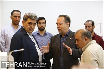 بازدید شهردار تهران  از اداره کل انتقال خون استان تهران 11