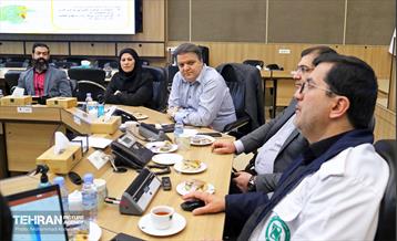 حضور مدیرکل سرمایه انسانی شهرداری تهران در ستاد مدیریت بحران شهرداری تهران 21