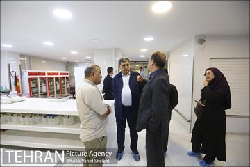 بازدید شهردار تهران  از اداره کل انتقال خون استان تهران 13