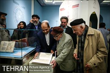 افتتاح نمایشگاه دایٔمی علوم اسلامی موزه ملک 4