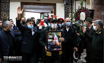 مراسم وداع و تشییع پیکر سردار محمد کریم بیات 1