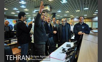 بازدید احمد مسجد جامعی از مراکز مرتبط با زلزله تهران 7