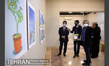 بازدید سفیر ژاپن از نمایشگاه تهران از منظر هنرمندان 9