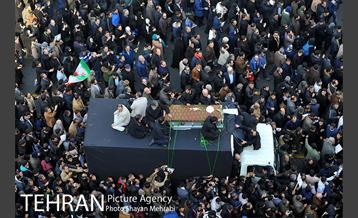 تشییع پیکر آیت الله هاشمی رفسنجانی رییس مجمع تشخیص مصلحت نظام -1 52