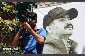 مراسم تشییع و خاکسپاری حمیدرضا درجاتی 52