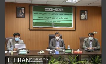 بازدید عضو شورای اسلامی شهر تهران از پروژه های منطقه 11