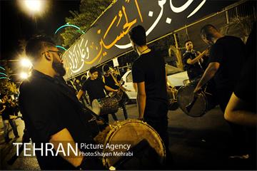 عزاداری شب پنجم ماه محرم در محله گرگان 42