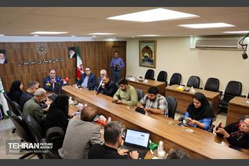 نشست خبری سازمان نوسازی شهر تهران 13