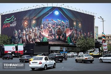 اکران تبلیغات شهری مراسم تشییع رهبر شهید انقلاب - ۲ 24