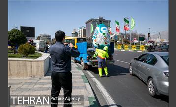 آماده سازی تهران در آستانه نوروز ۹۸ 2