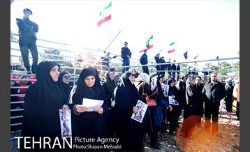 تشییع شهدای آتش نشان  در بهشت زهرا(س) -4 7