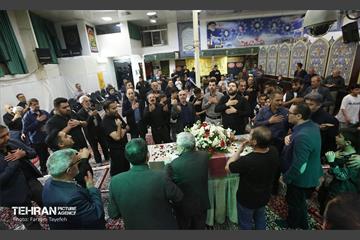 مراسم احیا شب ۲۳ ماه رمضان و تشییع شهید گمنام در حسینیه یرکی های مقیم تهران 31
