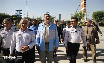 بازدید رییس مدیریت بحران کشور از مرکز آموزش آتش‌نشانی شهرداری تهران 26