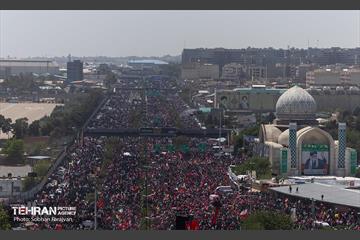 تشییع پیکر آقای شهید ایران - 3 1