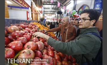 بازار میوه و تره بار جلال آل احمد در آستانه شب یلدا 13