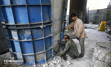 پروژه مقاوم‌سازی پل تقاطع بزرگراه همت و شیخ فضل الله نوری 10