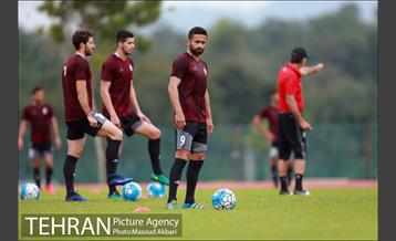 تمرین تیم ملی فوتبال در مالزی 6