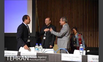 حضور دکتر گیل آبادی و سخنرانی در اجلاس حکمرانی شهری ظرفیت و توسعه نهادی