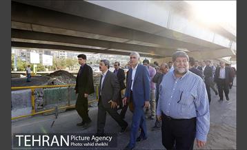 بازدید شهردار تهران از پروژه های عمرانی شهر تهران 29