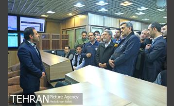 بازدید وزیر کشور از ستاد بحران شهر تهران 5