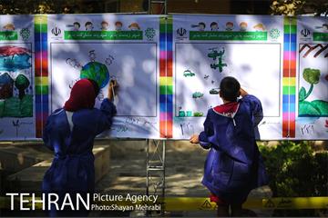 جشنواره طولانی ترین نقاشی کودکان 15