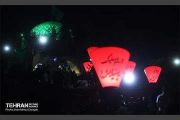 احیای شب‌ بیست‌ویکم ماه رمضان در مقبره الشهدای گمنام ندسا 59