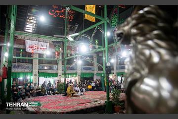 تعزیه در تکیه بزرگ تجریش 8
