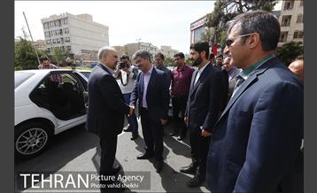 بازدید مدیر کل دفتر شهردار تهران از منطقه 21 2