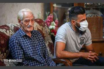 حضور شهردار تهران در منزل آتش نشان شهید مرتضی حیدری 21