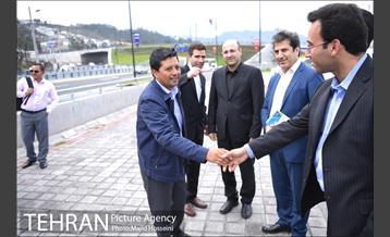 بازدید نماینده تهران در اجلاس HABITAT III از پروژه تقاطع غیر همسطح کاراپونکو و اتوبان سیمون بولیوار 1