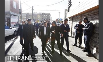 بازدید اصحاب رسانه از پروژه های منطقه 17 شهرداری تهران  4