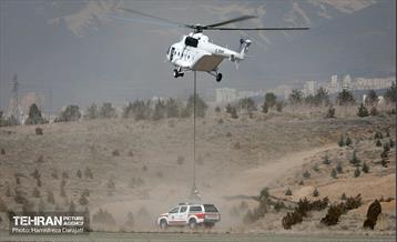 سومین تمرین مشترک امداد هوایی کلانشهر تهران /2