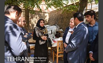 بازدید اعضای شورای شهر تهران از مزار شهدای مشروطه 15