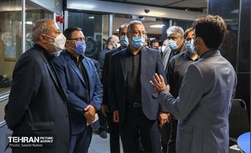 حضور شهردار تهران در مرکز کنترل ترافیک شهرداری تهران 23