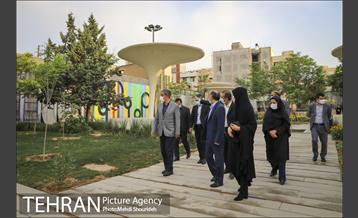 بازدید مصطفی سلیمی از پروژه های منطقه 7