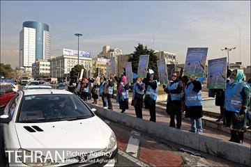 برپایی مراسم روز هوای پاک در میدان ونک 11