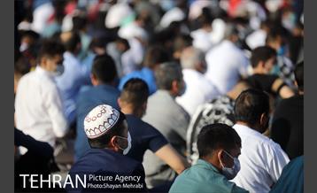 اقامه نماز عید فطر افغانستانی های اهل تسنن مقیم تهران 27