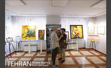 نمایشگاه خیریه کارتون و کاریکاتور نقش مهربانی 2