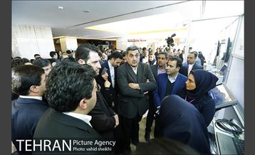 بازدید شهردار تهارن از نمایشگاه تهران هوشمند 12