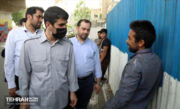 حضور رئیس کمیسیون شهرسازی شورای شهر تهران در منطقه ۱۷  22