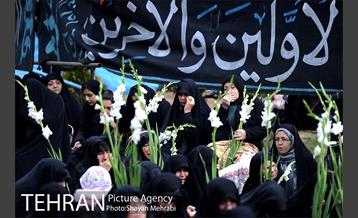 عزاداری شهادت حضرت زهرا(س) در میدان فاطمی  13