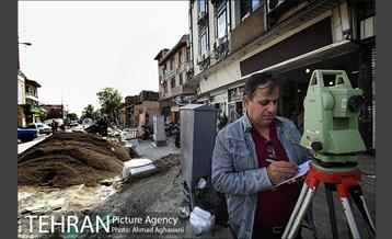 سنگ فرش خیابان پامنار‎ 29