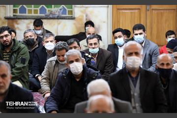 میز خدمت در مسجد جامع ابوذر منطقه ۱۷
