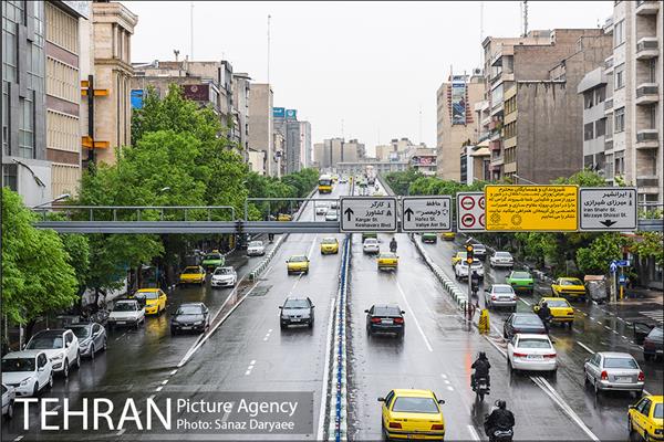 بازگشایی پل کریمخان پس از مرمت 1