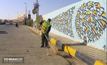 حضور نیروهای خادم الحسین(ع) در نجف اشرف 17