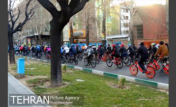 برنامه دوچرخه سواری به مناسب روز هوای پاک 1