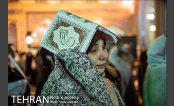 مراسم احیای شب نوزدهم ماه رمضان در امامزاده صالح 5