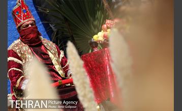 مراسم آتش زدن خیمه ها در ظهر عاشورا‎ 8